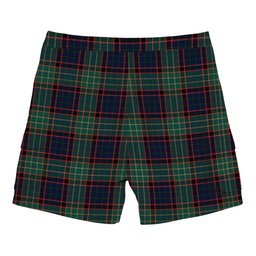 ScotsTee Shop Scottish Nicolson Hunting Modern Tartan Plaid Cargo Shorts for Men