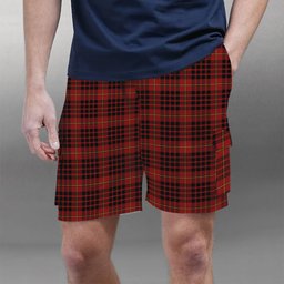 ScotsTee Shop Scottish MacDonald of Ardnamurchan Tartan Plaid Cargo Shorts for Men