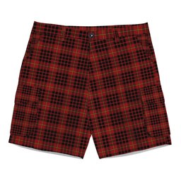 ScotsTee Shop Scottish MacDonald of Ardnamurchan Tartan Plaid Cargo Shorts for Men