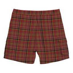 ScotsTee Shop Scottish Ogilvie (Ogilvy) of Strathallan Tartan Plaid Cargo Shorts for Men