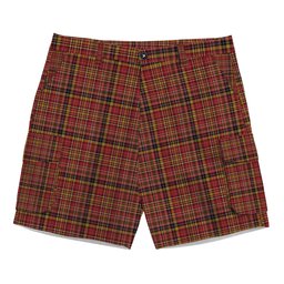 ScotsTee Shop Scottish Ogilvie (Ogilvy) of Strathallan Tartan Plaid Cargo Shorts for Men