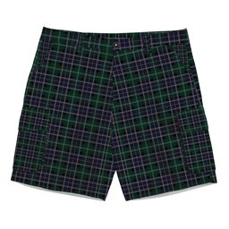 ScotsTee Shop Scottish Russell D Australia Tartan Plaid Cargo Shorts for Men