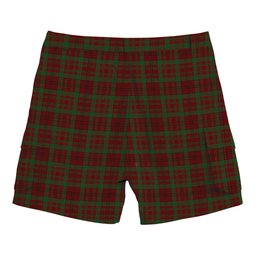 ScotsTee Shop Scottish MacDonell of Keppoch 3 Tartan Plaid Cargo Shorts for Men