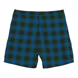 ScotsTee Shop Scottish Murray of Elibank Tartan Plaid Cargo Shorts for Men
