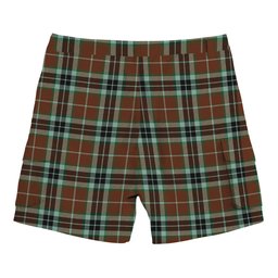 ScotsTee Shop Scottish Thompson Society Hunting Modern Tartan Plaid Cargo Shorts for Men