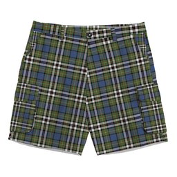 ScotsTee Shop Scottish McDonell of Glengarry Dress Ancient Tartan Plaid Cargo Shorts for Men