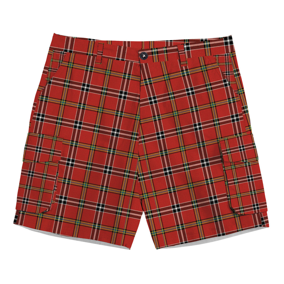 ScotsTee Shop Scottish Meldrum Dress Ancient Tartan Plaid Cargo Shorts for Men