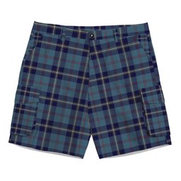 ScotsTee Shop Scottish McRae of America Tartan Plaid Cargo Shorts for Men