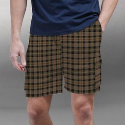 ScotsTee Shop Scottish McKenzie Hunting Tartan Plaid Cargo Shorts for Men