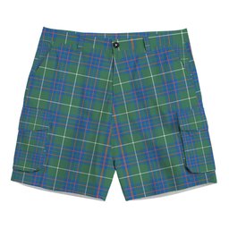 ScotsTee Shop Scottish McIntyre Hunting Ancient Tartan Plaid Cargo Shorts for Men