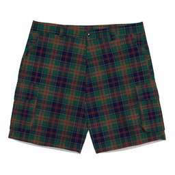 ScotsTee Shop Scottish Stewart of Appin Hunting Modern Clan Tartan Plaid Cargo Shorts for Men
