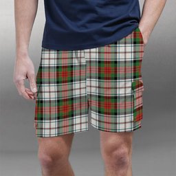 ScotsTee Shop Scottish McDuff Dress Ancient Tartan Plaid Cargo Shorts for Men