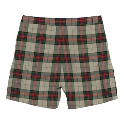 ScotsTee Shop Scottish Hohenzollern Tartan Plaid Cargo Shorts for Men