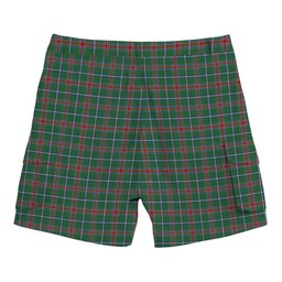 ScotsTee Shop Scottish Spence Fragment Modern Clan Tartan Plaid Cargo Shorts for Men