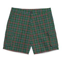ScotsTee Shop Scottish Spence Fragment Modern Clan Tartan Plaid Cargo Shorts for Men