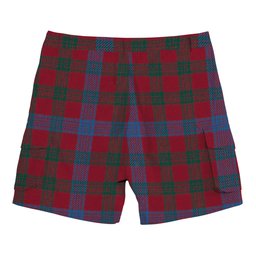 ScotsTee Shop Scottish Laing Artefact Modern Tartan Plaid Cargo Shorts for Men