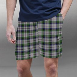 ScotsTee Shop Scottish MacNaughton Dress Tartan Plaid Cargo Shorts for Men