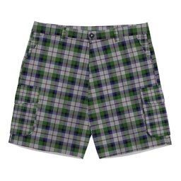 ScotsTee Shop Scottish MacNaughton Dress Tartan Plaid Cargo Shorts for Men
