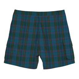 ScotsTee Shop Scottish Watkins of Wales Tartan Plaid Cargo Shorts for Men