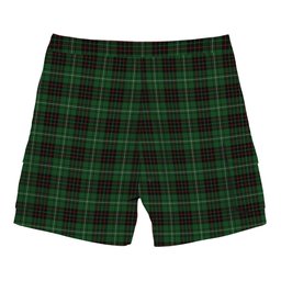 ScotsTee Shop Scottish McAuley of Lewis Tartan Plaid Cargo Shorts for Men