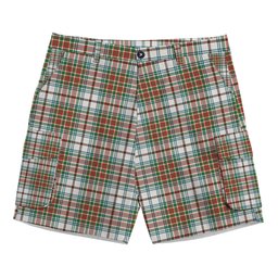 ScotsTee Shop Scottish McBean Dress Ancient Tartan Plaid Cargo Shorts for Men