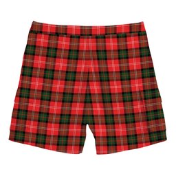 ScotsTee Shop Scottish Nisbet Modern Tartan Plaid Cargo Shorts for Men