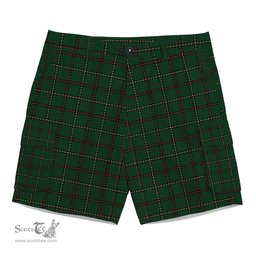 ScotsTee Shop Scottish Skene Hunting Tartan Plaid Cargo Shorts for Men