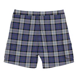 ScotsTee Shop Scottish Gillies Dress Blue Tartan Plaid Cargo Shorts for Men
