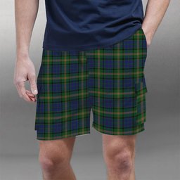 ScotsTee Shop Scottish Maitland Chief Tartan Plaid Cargo Shorts for Men