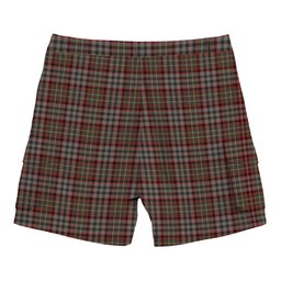 ScotsTee Shop Scottish Nicolson Hunting Weathered Tartan Plaid Cargo Shorts for Men