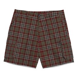 ScotsTee Shop Scottish Nicolson Hunting Weathered Tartan Plaid Cargo Shorts for Men