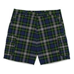 ScotsTee Shop Scottish Gordon Dress 2 Tartan Plaid Cargo Shorts for Men