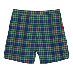 ScotsTee Shop Scottish Reid (Mill City) Modern Clan Tartan Plaid Cargo Shorts for Men