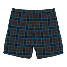 ScotsTee Shop Scottish MacTavish Hunting Modern Tartan Plaid Cargo Shorts for Men
