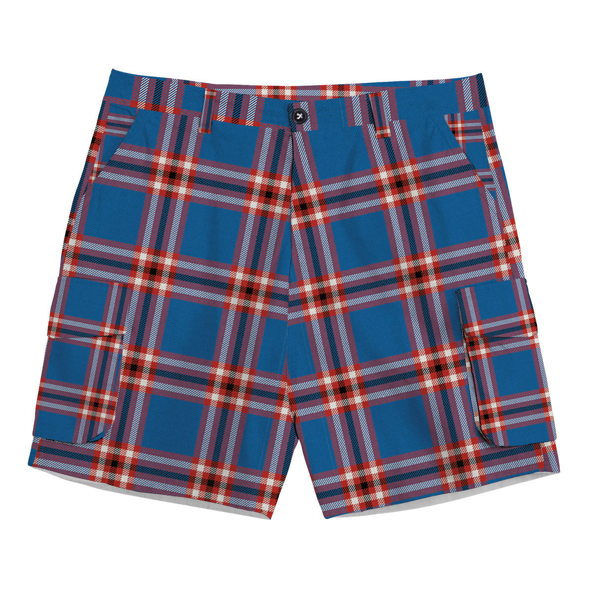 ScotsTee Shop Scottish Laing of Archiestown Ancient Tartan Plaid Cargo Shorts for Men