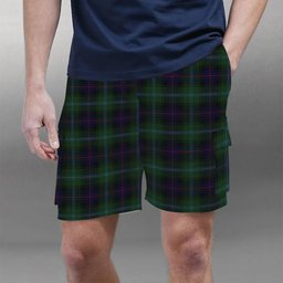 ScotsTee Shop Scottish Jempson MacDonald C & C Tartan Plaid Cargo Shorts for Men