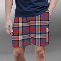 ScotsTee Shop Scottish McDonald Dress Irish Ancient Tartan Plaid Cargo Shorts for Men