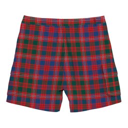 ScotsTee Shop Scottish MacColl Hunting Modern Tartan Plaid Cargo Shorts for Men