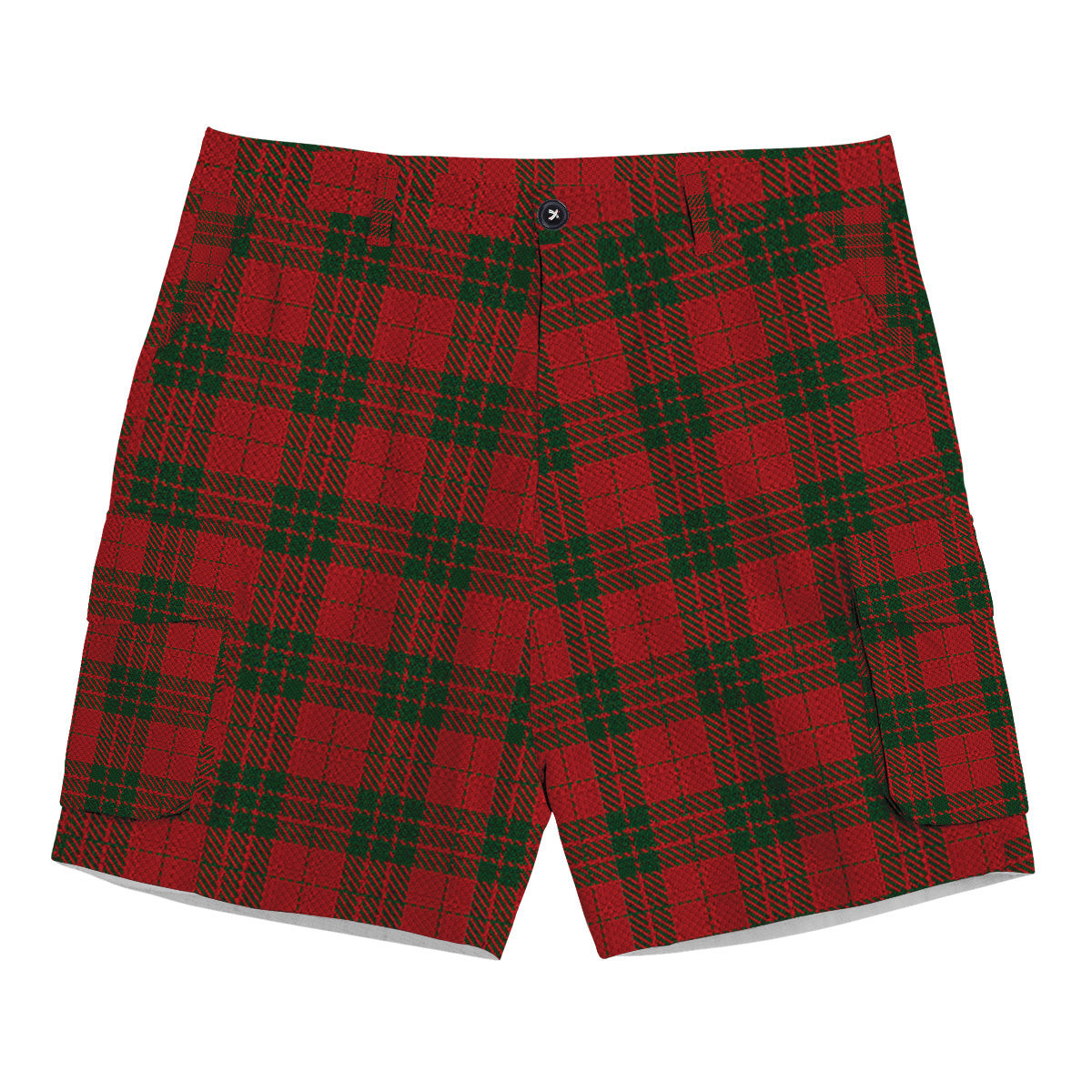 ScotsTee Shop Scottish MacGregor of Glenstrae Tartan Plaid Cargo Shorts for Men