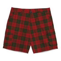 ScotsTee Shop Scottish MacGregor of Glenstrae Tartan Plaid Cargo Shorts for Men