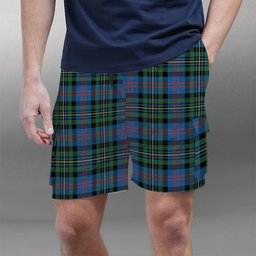 ScotsTee Shop Scottish MacCallum of Berwick Ancient Tartan Plaid Cargo Shorts for Men