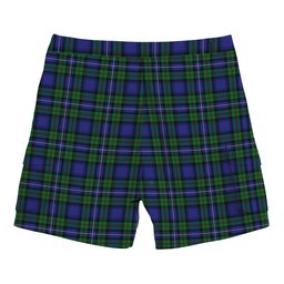 ScotsTee Shop Scottish Robertson Hunting Modern Tartan Plaid Cargo Shorts for Men
