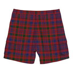 ScotsTee Shop Scottish Murray of Tullibardine Tartan Plaid Cargo Shorts for Men
