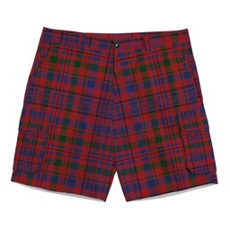 ScotsTee Shop Scottish Murray of Tullibardine Tartan Plaid Cargo Shorts for Men