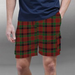 ScotsTee Shop Scottish Nicolson Inverness Tweed Mill Co Ltd Tartan Plaid Cargo Shorts for Men