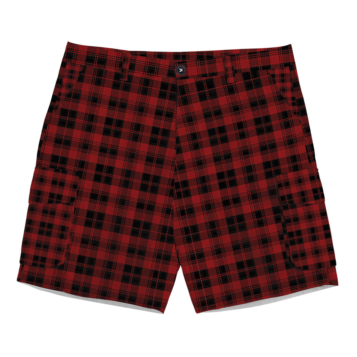 ScotsTee Shop Scottish Murray of Ochtertyre Tartan Plaid Cargo Shorts for Men