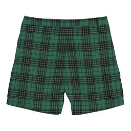 ScotsTee Shop Scottish MacKenzie Dress Modern Tartan Plaid Cargo Shorts for Men