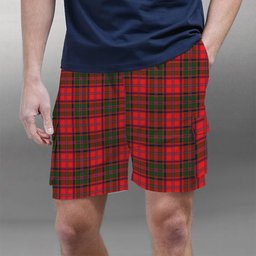 ScotsTee Shop Scottish Stewart of Appin SC Tartan Plaid Cargo Shorts for Men