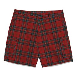 ScotsTee Shop Scottish Stewart of Appin VS Tartan Plaid Cargo Shorts for Men