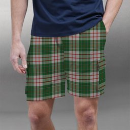 ScotsTee Shop Scottish MacDiarmid Dress Tartan Plaid Cargo Shorts for Men